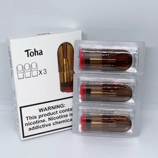 Toha Refillable Empty Cartridge (Fit for Relx Essential & Infinity)
